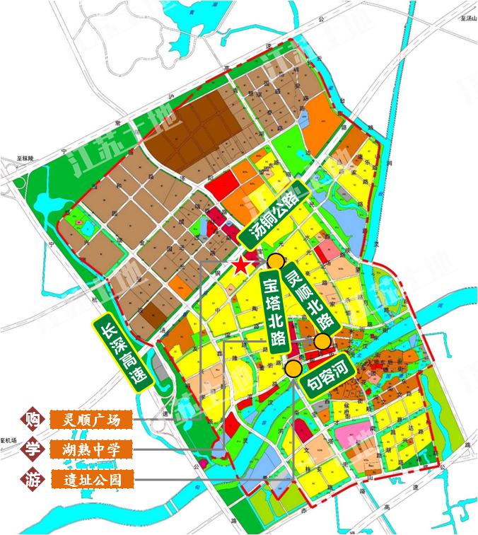 湖熟新市镇最新规划图，塑造未来城市的新蓝图